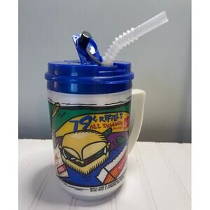 Vintage 90's Krystal Fast Food Free Refills Summer Cup Drinks Travel Collectible